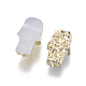 Perles de résine imitation druzy gemstone RESI-L026-A05-2