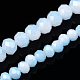 Fili di perle di vetro imitazione giada bicolore GLAA-T033-01B-06-5