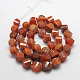 Natural Fire Crackle Agate Beads Strands G-G251-10x10mm-01-2