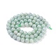 Natürliche jadeite Perlen Stränge G-L518-F-02-2