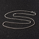 201 из нержавеющей стали коробки цепи ожерелья X-NJEW-O096-07-2