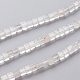 Chapelets de perles en cristal de quartz naturel G-F631-K10-1