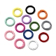 Spray Painted Alloy Spring Gate Ring PALLOY-H131-07-1