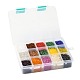 375g 15 colores cuentas de semillas de vidrio SEED-JP0004-01-2mm-6