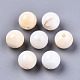 Perles de coquillages naturels d'eau douce SHEL-S266-15C-2