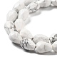 Chapelets de perles en howlite naturelle G-P520-B07-01-4