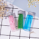 BENECREAT 20PCS 15ml Clear Glass Bottles Candy Bottle with Aluminum Screw Top Empty Sample Jars Sample Vials for Spice Herbs Small Items Storage Wedding Favors AJEW-BC0005-37-15ml-7