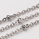 304 Stainless Steel Cable Chains CHS-H001-25P-B-1