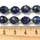 Natürlicher Lapislazuli Perlenstränge&nbsp;G-N342-51-5