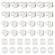 Kit de fabricación de anillos ajustables de cúpula en blanco diy dicosmetic DIY-DC0001-80-1