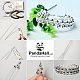 Pandahall Elite 120 pcs Round Environmental Brass Beads Rondelle Beads with Large Hole for DIY Jewelry Making KK-PH0034-42-5