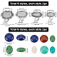 SUNNYCLUE DIY Gemstone Finger Ring Making Kit DIY-SC0022-50-2