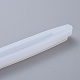 ペンエポキシ樹脂シリコンモールド  型を鋳造するボールペン  DIYキャンドルペン作り工芸品用  ホワイト  149x13x12mm X-DIY-D049-18-2