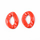 Opake Acryl Verknüpfung Ringe OACR-T024-01-G05-2
