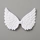 Украшение из ткани с тиснением в виде крыла&nbsp;LS-FIND-WH0037-27B-1
