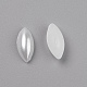 Adornos espalda cabujones de perlas acrílicas scrapbooking planas para la joya X-MACR-F012-22-2