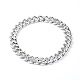 Handmade Curb Chain Bracelet & Necklace Set SJEW-JS01202-3