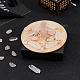 チャクラビギナーズキット  瞑想の宝石癒しの石  天然木板付き  女性へのスピリチュアルギフト  9~46x8~17mm DIY-WH0188-06F-5