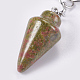 Natural & Synthetic Mixed Stone Keychain KEYC-P041-A-4