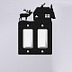 Eisen Lichtschalter Dekorationen AJEW-WH0197-009-3