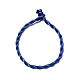 Fabbricazione del braccialetto del cavo del raso del rattail di nylon AJEW-JB00019-09-1
