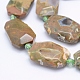 Natural Rhyolite Jasper Beads Strands G-J373-24I-2