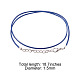Воском хлопковый шнур ожерелье материалы MAK-PH0003-01-2