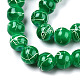 Chapelets de perles en verre d'effilage DGLA-S115-8mm-L08-2