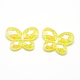 Transparent Crackle Acrylic Beads CACR-S007-01B-1
