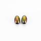 Perlas de aleación de color arco iris chapado en estante PALLOY-S180-366-2