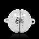 Zinc Alloy Magnetic Clasps for Jewelry Design PALLOY-K069-12mm-S-LF-2