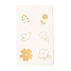 Rectángulo con bolsas de dulces de papel con estampado de flores CARB-G007-02D-6