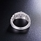 Shegrace 925 anillo de dedo de plata esterlina JR540A-01-4