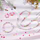 PandaHall Elite 8Strands 4 Colors Handmade Polymer Clay Beads Strands CLAY-PH0001-54-2