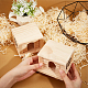 Maison de hamster en bois de pin ahandmaker DIY-GA0001-67-3