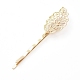 Hair Accessories Iron Hair Bobby Pin Findings IFIN-L035-02G-1