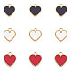Golden Plated Alloy Charms PALLOY-CJ0001-09-2