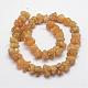Electroplate Natural Citrine Bead Strands G-F331-06-A-2