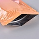 グラデーションカラーのプラスチック製ジップロックバッグ  再封可能なアルミホイル食品保存袋  セルフシールバッグ  長方形  ピンク  15x10.1cm  片側の厚さ：3.9ミル（0.1mm） OPP-P002-A02-2