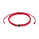 Bracelets réglables en perles tressées en fil de nylon BJEW-JB09768-02-1