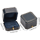 Boîte de rangement de bijoux en carton delorigin CON-WH0087-82-2