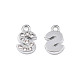 304 Stainless Steel Charms STAS-N095-137S-2