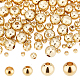 Pandahall elite 160 pz 4 stili di perline in ottone KK-PH0005-81-1