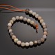 Natural Multi-Moonstone Faceted Round Beads Strands G-P088-70-12mm-2