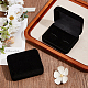 2 шт. флокированные коробки для запонок CON-BBC0001-17-4