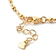 304 Stainless Steel Link Chain Bracelets & Necklaces Set SJEW-JS01209-10