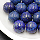 Lapislázuli naturales teñidos abalorios redondos de lapislázuli G-I170-16mm-20-2