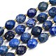 Natürlicher Lapislazuli Perlenstränge&nbsp;G-N342-149I-06-2