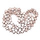 Chapelets de perles en hématite synthétique sans magnétiques G-S372-002-02RG-2