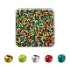 50 г 5-цветная краска для выпечки на рождественскую тематику стеклянные бусины SEED-YW0002-62B-1